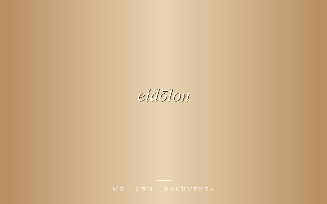 eídōlon